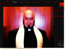 Tablet Screenshot of fatherevil.com